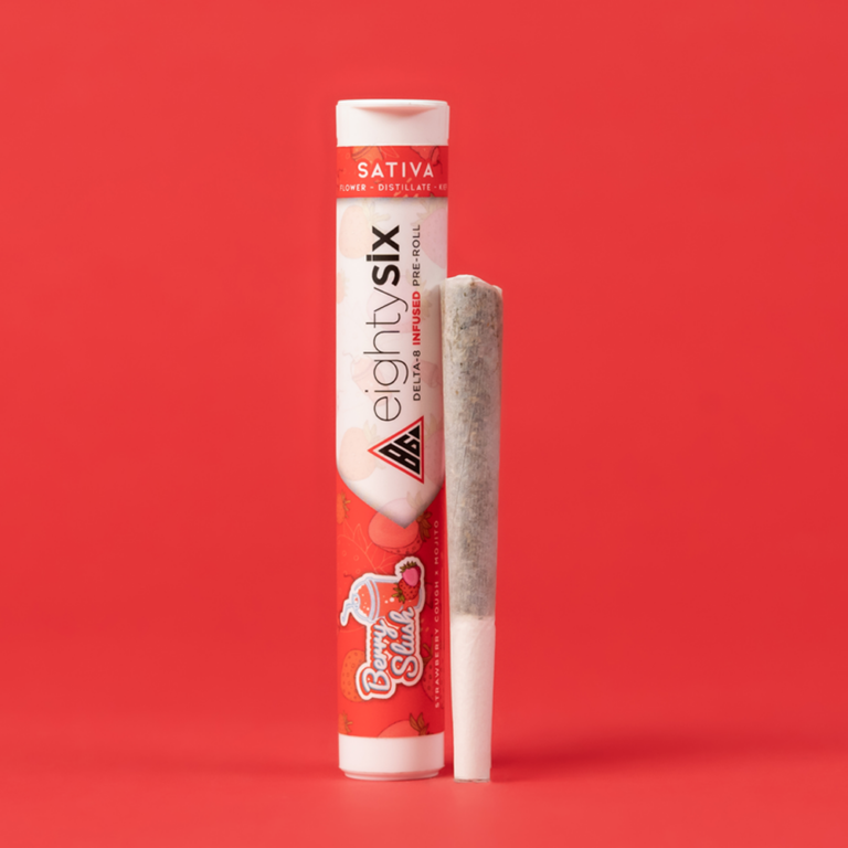Berry Slush (Strawberry Cough) Delta-8 THC Pre-Roll