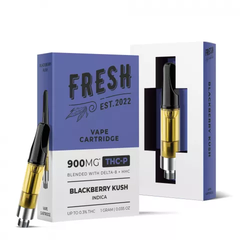 Blackberry Kush Cartridge – THCP – Fresh – 900mg
