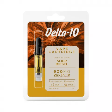 Sour Diesel Cartridge – Delta 10 – Buzz – 900mg